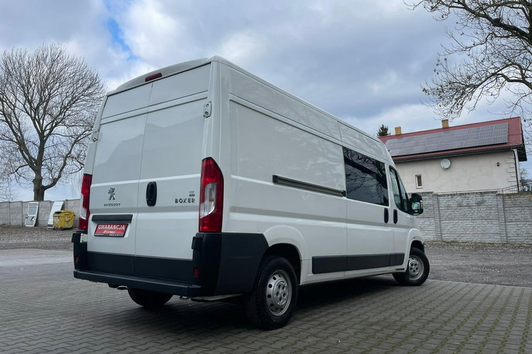Peugeot Boxer 2.0 130KM 2017 L3H2 7osb Brygadówka Salon PL I właściciel Klima zdjęcie 3