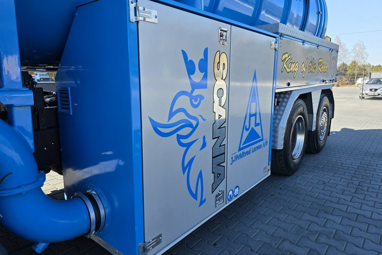 Scania Larsen FlexVac 311 Ładowarka próżniowa ssąca koparka ssąca substancje sypkie odkurzacz WUKO Saugbagger zdjęcie 14