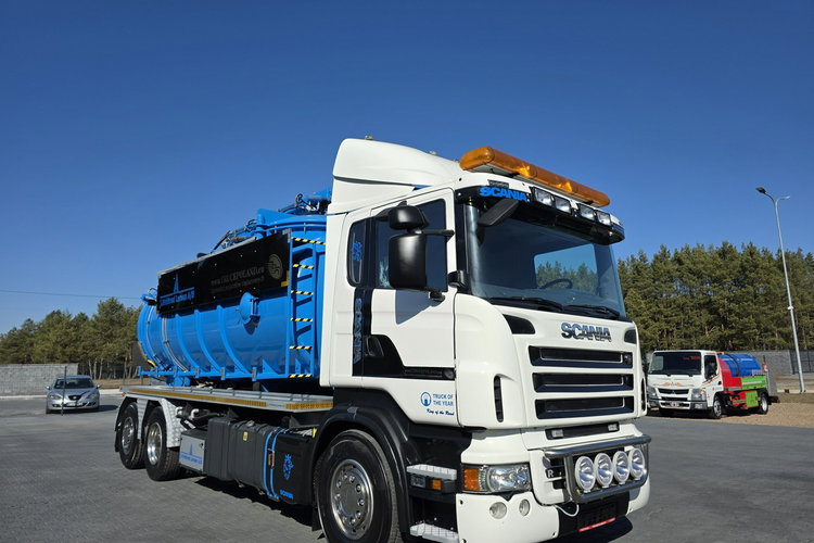 Scania Larsen FlexVac 311 Ładowarka próżniowa ssąca koparka ssąca substancje sypkie odkurzacz WUKO Saugbagger zdjęcie 2
