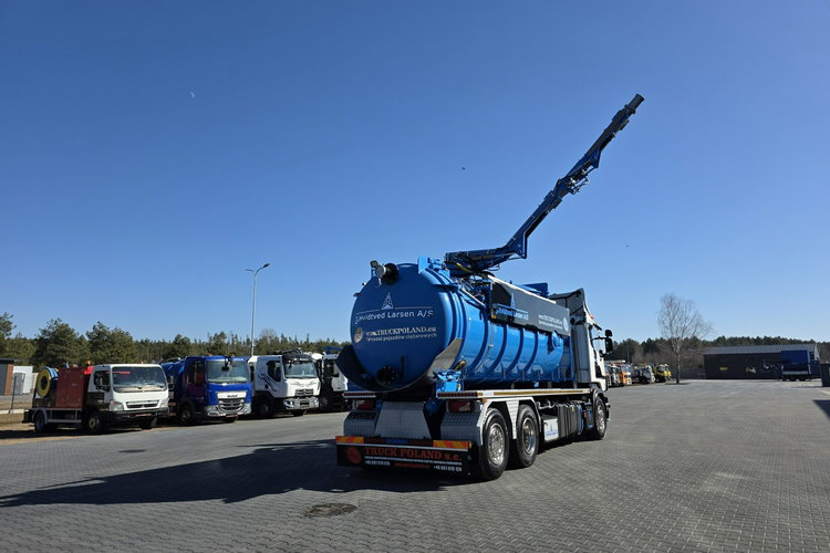 Scania Larsen FlexVac 311 Ładowarka próżniowa ssąca koparka ssąca substancje sypkie odkurzacz WUKO Saugbagger zdjęcie 24