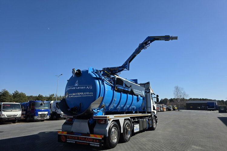 Scania Larsen FlexVac 311 Ładowarka próżniowa ssąca koparka ssąca substancje sypkie odkurzacz WUKO Saugbagger zdjęcie 25