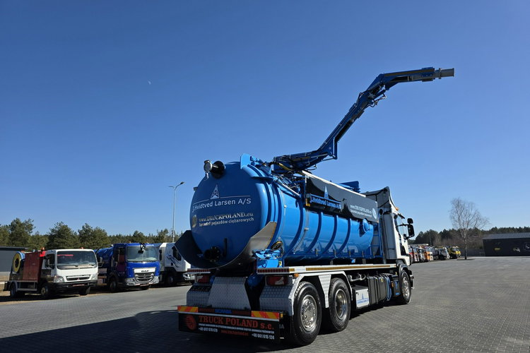 Scania Larsen FlexVac 311 Ładowarka próżniowa ssąca koparka ssąca substancje sypkie odkurzacz WUKO Saugbagger zdjęcie 26