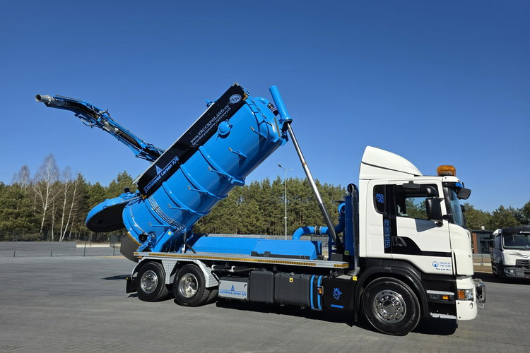 Scania Larsen FlexVac 311 Ładowarka próżniowa ssąca koparka ssąca substancje sypkie odkurzacz WUKO Saugbagger zdjęcie 31