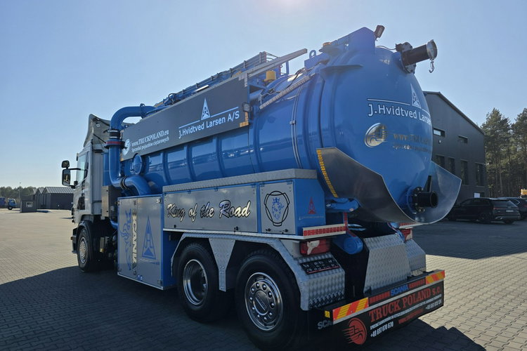 Scania Larsen FlexVac 311 Ładowarka próżniowa ssąca koparka ssąca substancje sypkie odkurzacz WUKO Saugbagger zdjęcie 5