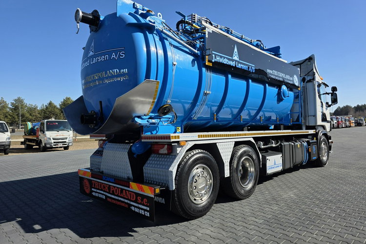 Scania Larsen FlexVac 311 Ładowarka próżniowa ssąca koparka ssąca substancje sypkie odkurzacz WUKO Saugbagger zdjęcie 6