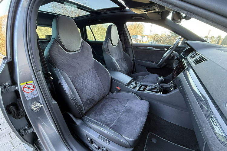 Skoda Superb 19r. 2.0 TDI 190KM DSG Sportline bezwypadkowa super stan, wyposażenie zdjęcie 12