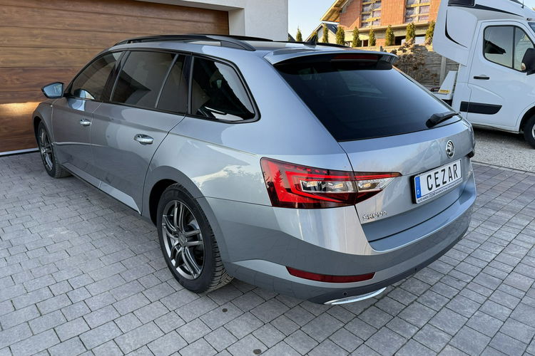 Skoda Superb 19r. 2.0 TDI 190KM DSG Sportline bezwypadkowa super stan, wyposażenie zdjęcie 6