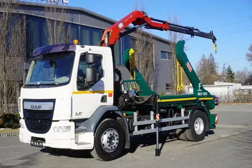 DAF LF 18.310 E6 / Bramowiec Fornal NKR 130V / HDS HMF 735 K2 / Manual