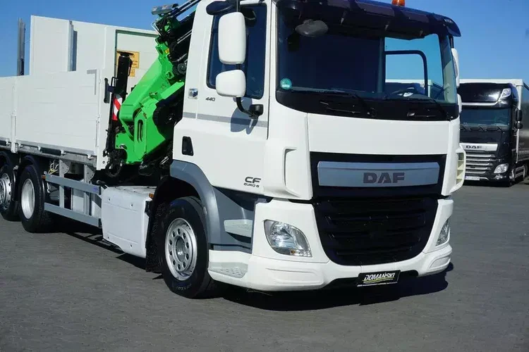DAF CF / 440 / 6 X 2 / HDS HIAB 288 E-6 + JIB 45 / + DŁUZYCA / WYSIĘG 25 M / OŚ SKRĘTNA zdjęcie 20