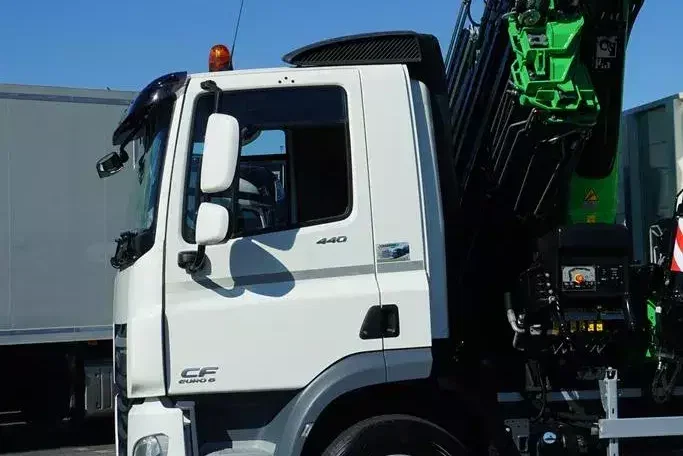 DAF CF / 440 / 6 X 2 / HDS HIAB 288 E-6 + JIB 45 / + DŁUZYCA / WYSIĘG 25 M / OŚ SKRĘTNA zdjęcie 35