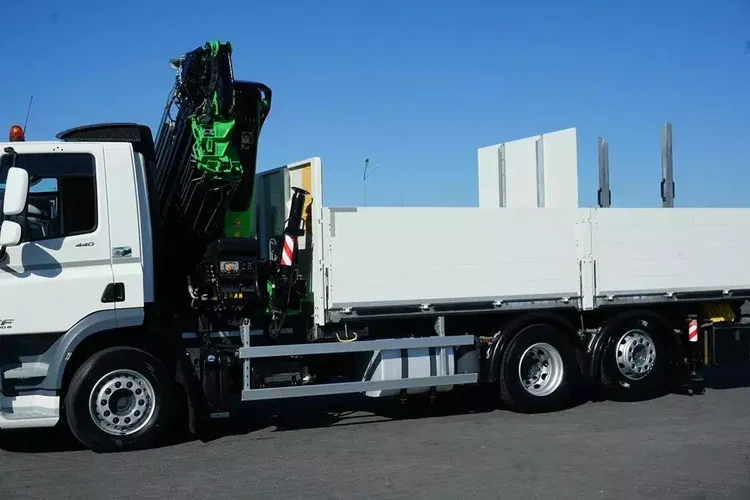 DAF CF / 440 / 6 X 2 / HDS HIAB 288 E-6 + JIB 45 / + DŁUZYCA / WYSIĘG 25 M / OŚ SKRĘTNA zdjęcie 37