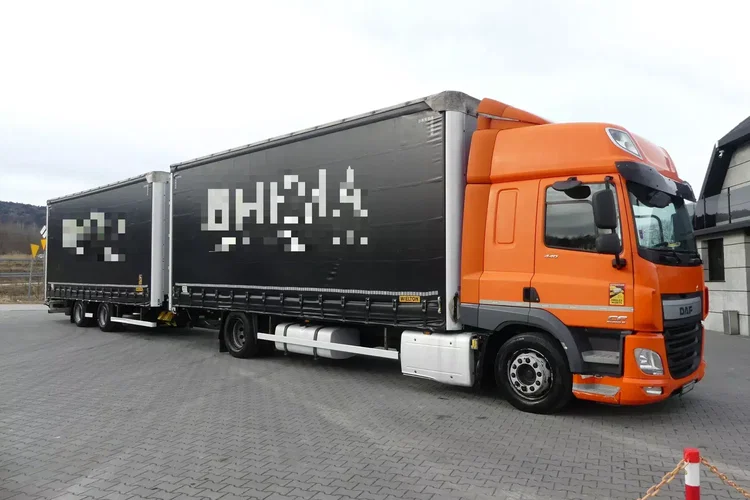 DAF CF 440 / ZESTAW PRZESTRZENNY 120m3 / TANDEM / GLOB / zdjęcie 8