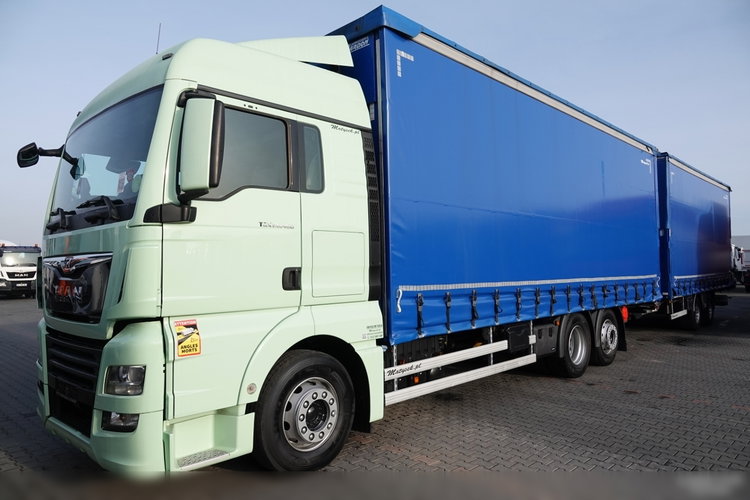 MAN TGX 26.460 / ZESTAW TANDEM PRZEJAZDOWY / 120 M3 / 2018 / EURO 6 zdjęcie 11