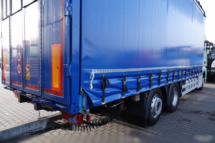 MAN TGX 26.460 / ZESTAW TANDEM PRZEJAZDOWY / 120 M3 / 2018 / EURO 6 zdjęcie 17