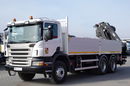 Scania P 360 / 6X4 / SKRZYNIOWY 6.20 + HDS HIAB 211 E-6 HIDUO / UDŹWIG 7100KG / MAX WYSÓW 16.5 M / STEROWANIE RADIOWE  zdjęcie 10