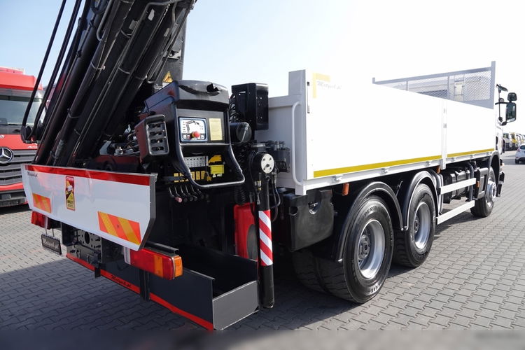 Scania P 360 / 6X4 / SKRZYNIOWY 6.20 + HDS HIAB 211 E-6 HIDUO / UDŹWIG 7100KG / MAX WYSÓW 16.5 M / STEROWANIE RADIOWE  zdjęcie 23