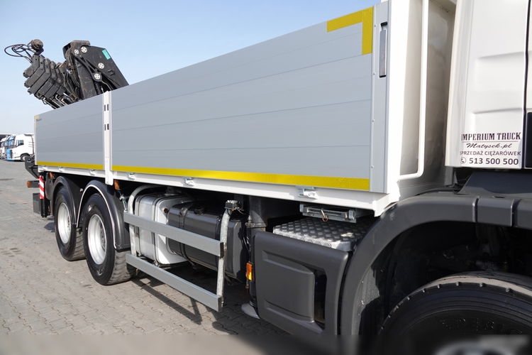Scania P 360 / 6X4 / SKRZYNIOWY 6.20 + HDS HIAB 211 E-6 HIDUO / UDŹWIG 7100KG / MAX WYSÓW 16.5 M / STEROWANIE RADIOWE  zdjęcie 25