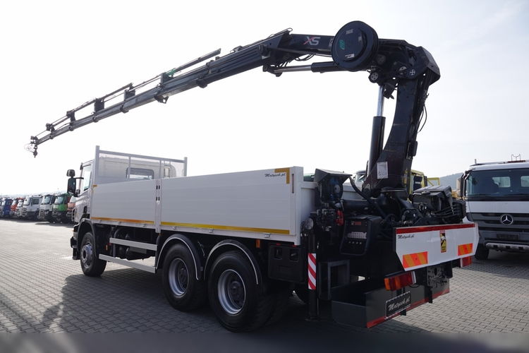 Scania P 360 / 6X4 / SKRZYNIOWY 6.20 + HDS HIAB 211 E-6 HIDUO / UDŹWIG 7100KG / MAX WYSÓW 16.5 M / STEROWANIE RADIOWE  zdjęcie 3