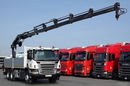Scania P 360 / 6X4 / SKRZYNIOWY 6.20 + HDS HIAB 211 E-6 HIDUO / UDŹWIG 7100KG / MAX WYSÓW 16.5 M / STEROWANIE RADIOWE  zdjęcie 8