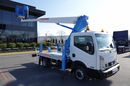 Nissan CABSTAR NT 400 /  WZWYŻKA 18 METRÓW / PODNOŚNIK KOSZOWY SOCAGE T318 / KOSZ 2 OSOBOWY - 225 kg / PO KONTRAKCIE SERWISOWYM  zdjęcie 4