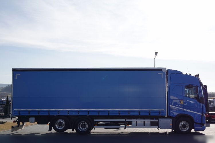 Volvo FH 420 / 6X2 / SOLÓWKA / FIRANKA 9.3 M / KLIMA POSTOJOWA / ALUFELGI / TV / OŚ PODNOSZONA / PO KONTRAKCIE SERWISOWYM  zdjęcie 11