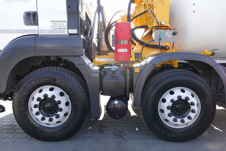 MAN TGS 32.420 / 8x4 / BETONOMIESZARKA IMER  / GRUSZKA 9M3 / 2018 ROK  zdjęcie 24