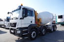MAN TGS 32.420 / 8x4 / BETONOMIESZARKA IMER  / GRUSZKA 9M3 / 2018 ROK  zdjęcie 2