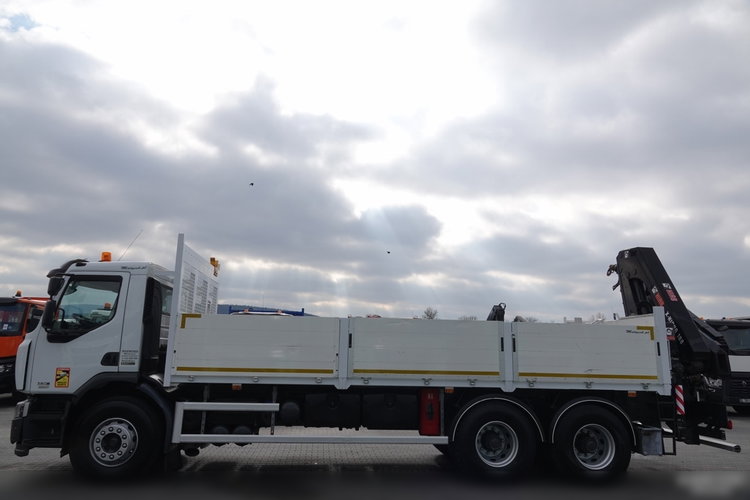 Renault LANDER 380 / 6X4 / SKRZYNIOWY 6.8 M + HDS HIAB 188 HIDUO / UDŹWIG 4900KG / STEROWANIE RADIOWE zdjęcie 14