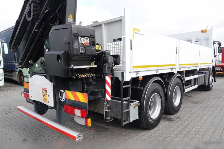 Renault LANDER 380 / 6X4 / SKRZYNIOWY 6.8 M + HDS HIAB 188 HIDUO / UDŹWIG 4900KG / STEROWANIE RADIOWE zdjęcie 17