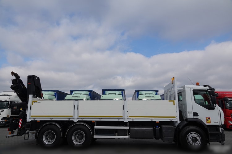 Renault LANDER 380 / 6X4 / SKRZYNIOWY 6.8 M + HDS HIAB 188 HIDUO / UDŹWIG 4900KG / STEROWANIE RADIOWE zdjęcie 18