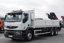 Renault LANDER 380 / 6X4 / SKRZYNIOWY 6.8 M + HDS HIAB 188 HIDUO / UDŹWIG 4900KG / STEROWANIE RADIOWE zdjęcie 7