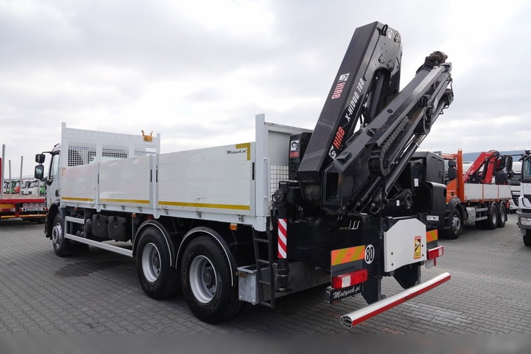 Renault LANDER 380 / 6X4 / SKRZYNIOWY 6.8 M + HDS HIAB 188 HIDUO / UDŹWIG 4900KG / STEROWANIE RADIOWE zdjęcie 8