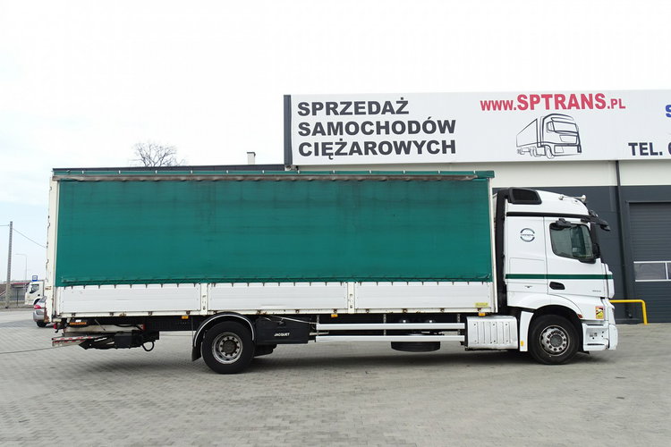 Mercedes ACTROS 1833 Burto Plandeka Zsuwany Dach Sprowadzony EURO 6 Książka Serwisowa , Kabina Stream Space zdjęcie 14