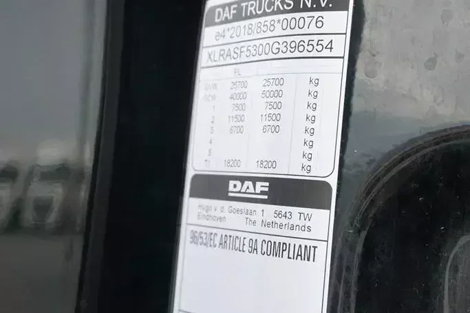 DAF XG / 480 / ACC / EURO 6 / ZESTAW PRZEJAZDOWY 120 M3 zdjęcie 10