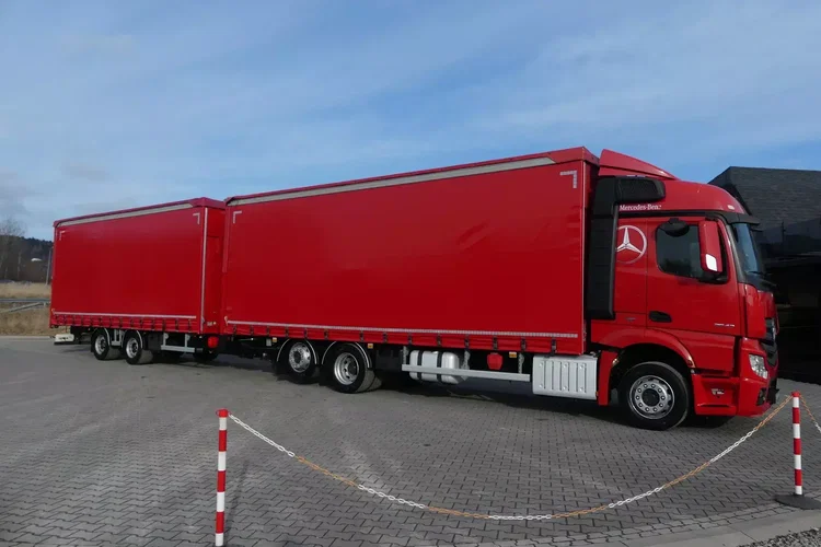 Mercedes ACTROS 2543 MP4 / EURO 6 / ZESTAW PRZESTRZENNY / zdjęcie 10