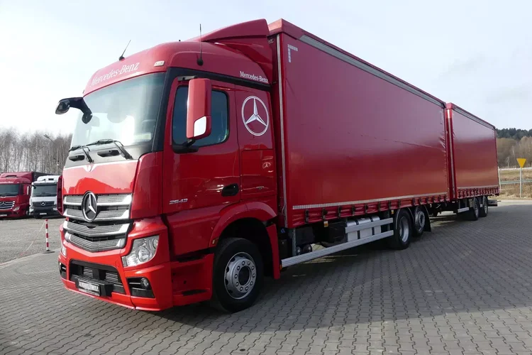 Mercedes ACTROS 2543 MP4 / EURO 6 / ZESTAW PRZESTRZENNY / zdjęcie 2