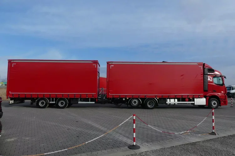 Mercedes ACTROS 2543 MP4 / EURO 6 / ZESTAW PRZESTRZENNY / zdjęcie 9