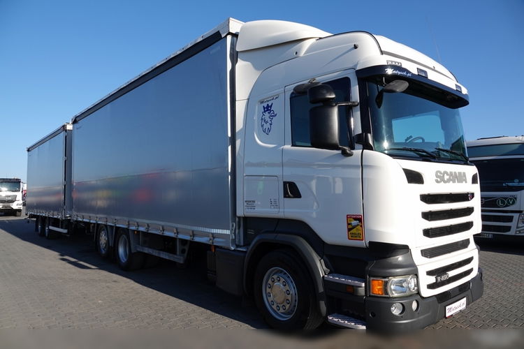 Scania R 490 / ZESTAW TANDEM / PRZEJAZDOWY / 120 M3 / 2016 / EURO 6  zdjęcie 8