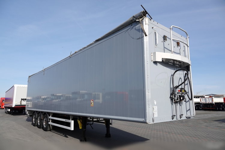 KRAKER / WALKING FLOOR / RUCHOMA PODŁOGA / 92 M3 / OŚ PODNOSZONA / WAGA 7300KG  zdjęcie 8