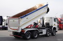 MAN TGS 41.470 / 8X6 / WYWROTKA TYLNOZSYPOWA / UAL / WZMACNIANY / KH KIPPER / zdjęcie 9
