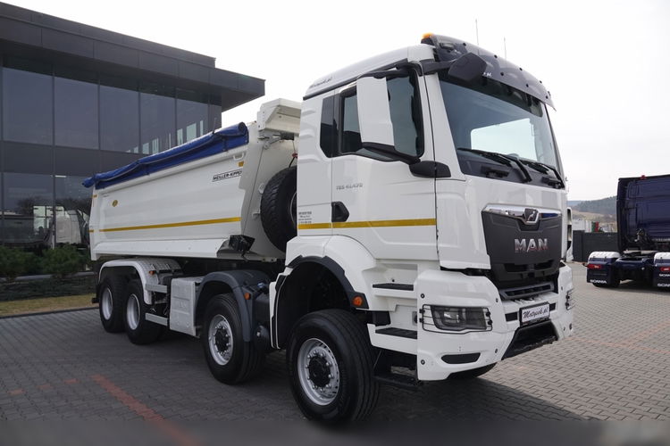 MAN TGS 41.470 / 8X6 / WYWROTKA TYLNOZSYPOWA / UAL / WZMACNIANY / KH KIPPER / zdjęcie 12