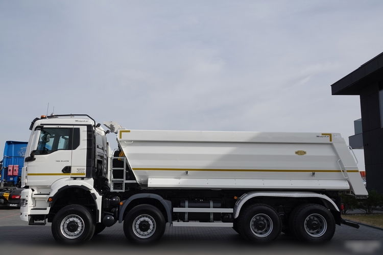 MAN TGS 41.470 / 8X6 / WYWROTKA TYLNOZSYPOWA / UAL / WZMACNIANY / KH KIPPER / zdjęcie 15