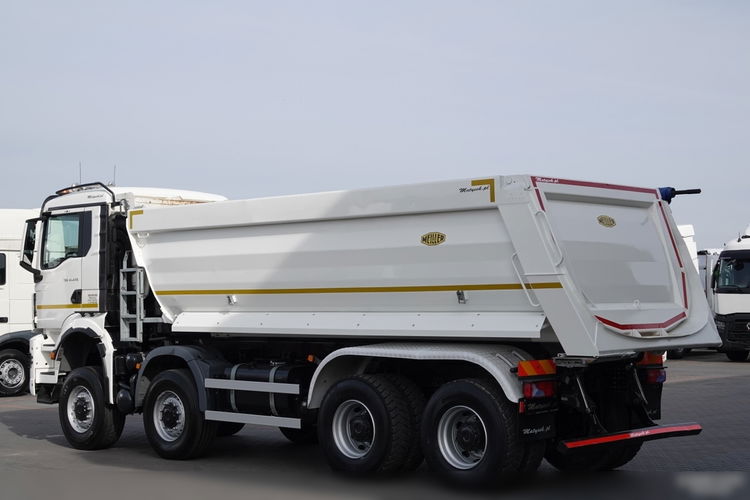 MAN TGS 41.470 / 8X6 / WYWROTKA TYLNOZSYPOWA / UAL / WZMACNIANY / KH KIPPER / zdjęcie 16
