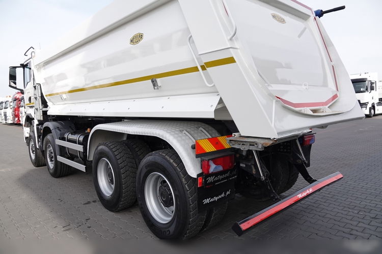 MAN TGS 41.470 / 8X6 / WYWROTKA TYLNOZSYPOWA / UAL / WZMACNIANY / KH KIPPER / zdjęcie 22