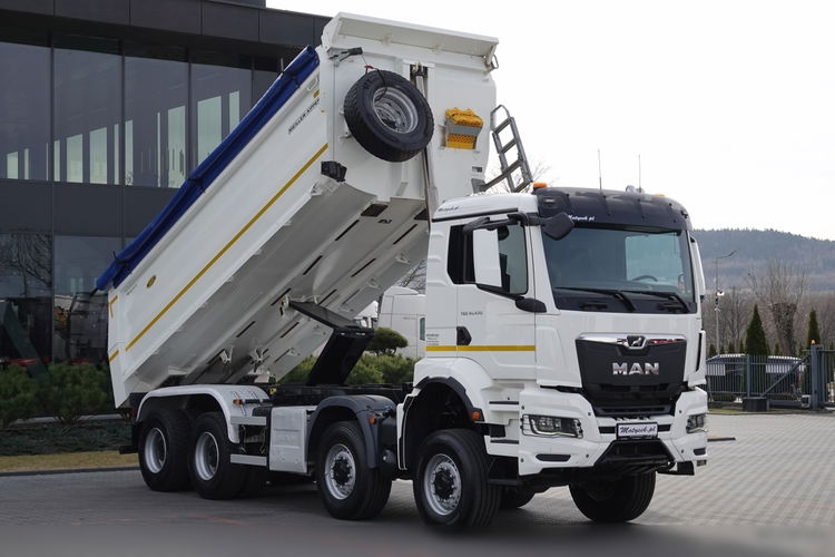 MAN TGS 41.470 / 8X6 / WYWROTKA TYLNOZSYPOWA / UAL / WZMACNIANY / KH KIPPER / zdjęcie 2