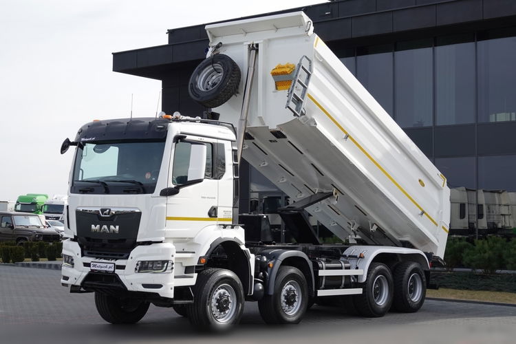 MAN TGS 41.470 / 8X6 / WYWROTKA TYLNOZSYPOWA / UAL / WZMACNIANY / KH KIPPER / zdjęcie 4