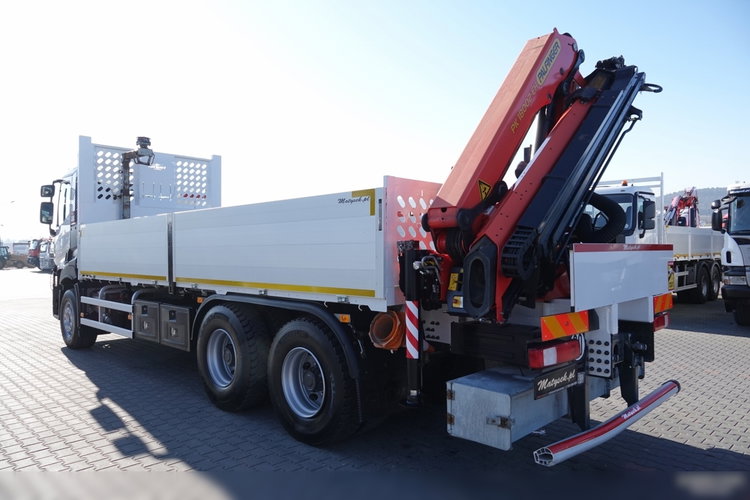 Renault C 380 / 6X4 / SKRZYNIOWY 6.7 M / + HDS PALFINGER PK 18002-EH C / MAX UDŹWIG 5850 KG / WYSÓW 12.5M / STEROWANIE RADIOWE zdjęcie 15