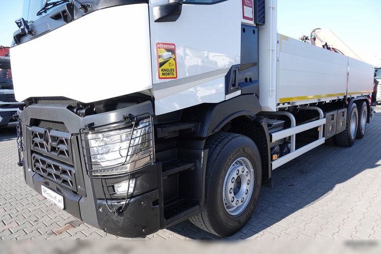 Renault C 380 / 6X4 / SKRZYNIOWY 6.7 M / + HDS PALFINGER PK 18002-EH C / MAX UDŹWIG 5850 KG / WYSÓW 12.5M / STEROWANIE RADIOWE zdjęcie 22