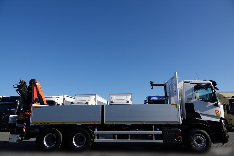 Renault C 380 / 6X4 / SKRZYNIOWY 6.7 M / + HDS PALFINGER PK 18002-EH C / MAX UDŹWIG 5850 KG / WYSÓW 12.5M / STEROWANIE RADIOWE zdjęcie 29
