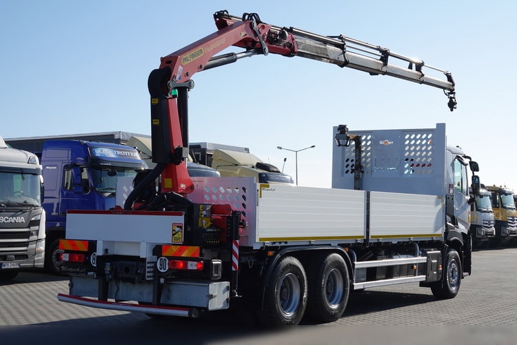 Renault C 380 / 6X4 / SKRZYNIOWY 6.7 M / + HDS PALFINGER PK 18002-EH C / MAX UDŹWIG 5850 KG / WYSÓW 12.5M / STEROWANIE RADIOWE zdjęcie 6